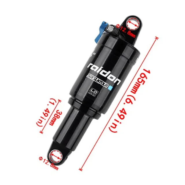 1pc 165×38mm SUNTOUR Bicycle Rear Suspension Shock Absorber For XC /Trail