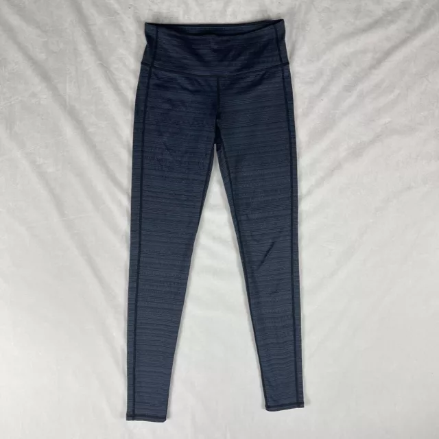 ATHLETA Chaturanga High Rise Navy Blue Tight Leggings Size Small