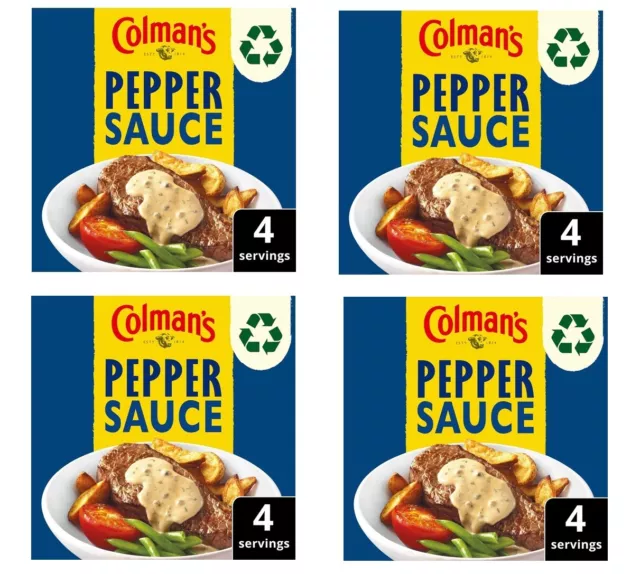 Colman's Pfeffersoße Mix 40g Packung 4