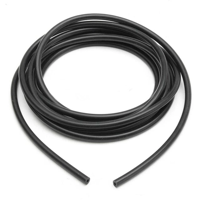 Tubo Durevole Utile Pratico 5 Metri Nero Gomma Siliconica