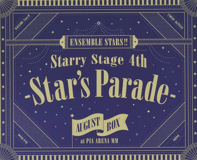 Starry　Stage　4th  August　Day2 Amazon.com: Ensemble Stars! Starry Stage 4th - Star's Parade