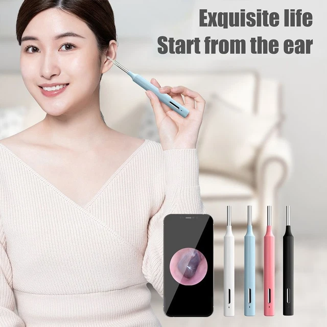 Caméra HD Nettoyeur à choix Endoscope Cuillère Démaquillant de cire d'oreille
