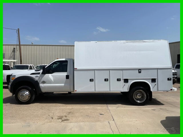 2015 Ford Super Duty F-550 DRW XL Diesel Knapheide KUV Walk In Service Body Util