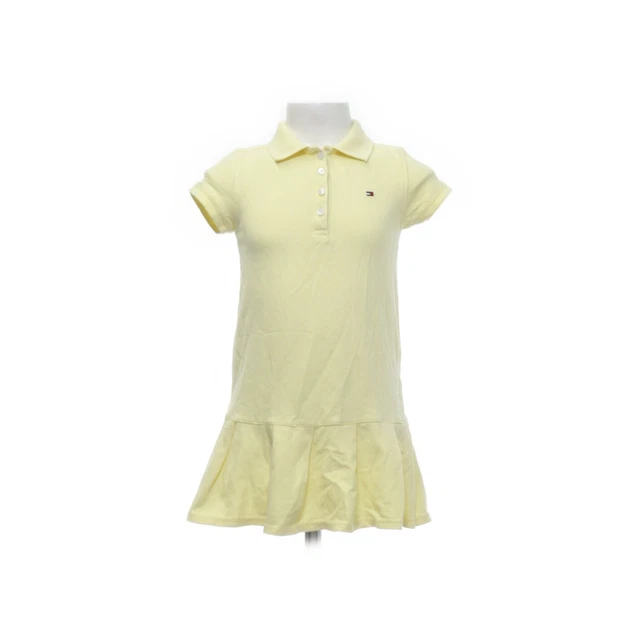 Tommy Hilfiger, Kleid, Größe: 110/116, Gelb, Elasthan/Baumwolle, Einfarbig
