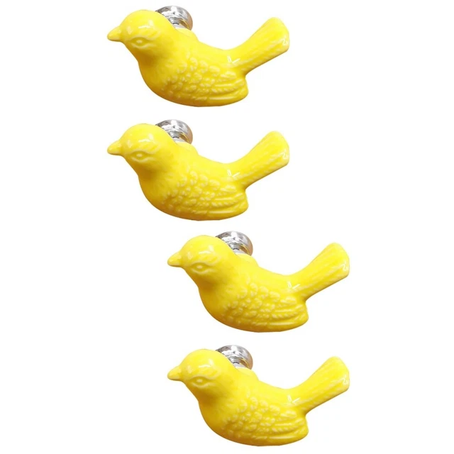 2 Bags Bird Knobs Pulls Kids Wardrobe Closet Girl Dresser Drawer 3