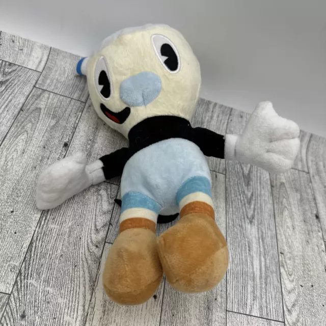 Cuphead Game Merchandise Mugman Figure Plush Stuffed Animal Toy 10 Inch