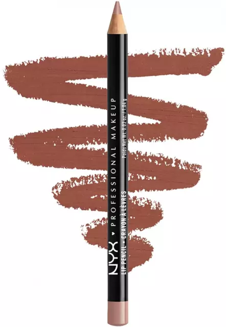 NYX Cosmetics schmaler Lippenstift - Mahagoni