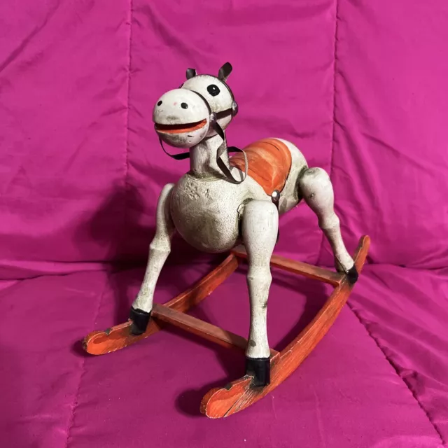 Enesco rocking horse music box cheap