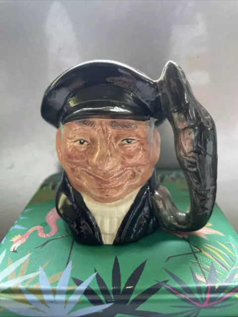 Royal Doulton Miniature Character Toby Jug Lobster Man D6652 David B Biggs