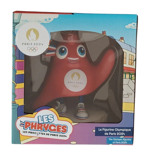 Peluche mascotte géante jeux paralympiques paris 2024 130 cm pour