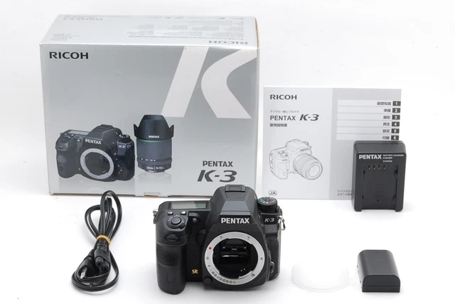【Mint】Pentax K-3 23.4MP Digital SLR Camera - Black (Body Only) From Japan #2268