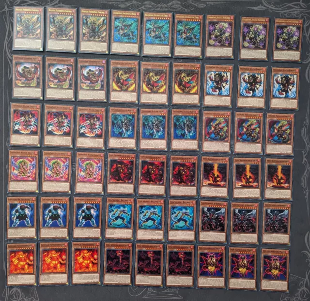 Yu-Gi-Oh! XXL Feuerkönig Meta Deck 135 Karten Deutsch Yugioh Fireking Deck