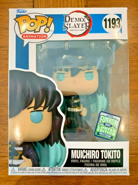 Funko Pop! Animation Demon Slayer Muichiro Tokito 2022 Funkon HQ 5 Year  Anniversary Exclusive Figure #1193 - US