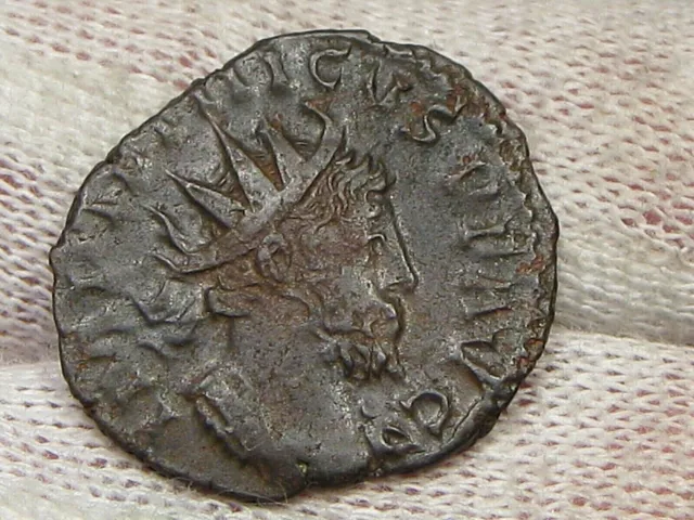 Romano: Tetricus I 270-273 Anuncio Billon Antoninianus Rcv 11237 3.2g 18mm. #28