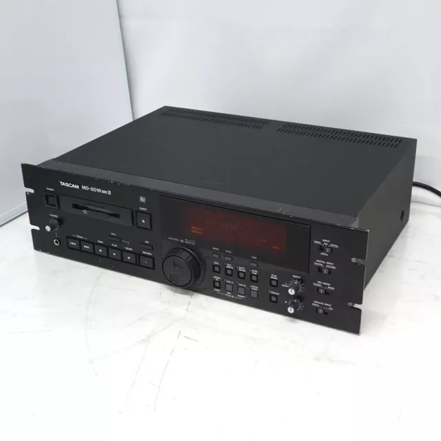 Mini reproductor de grabadora de disco profesional TASCAM MD-801R MKlll usado