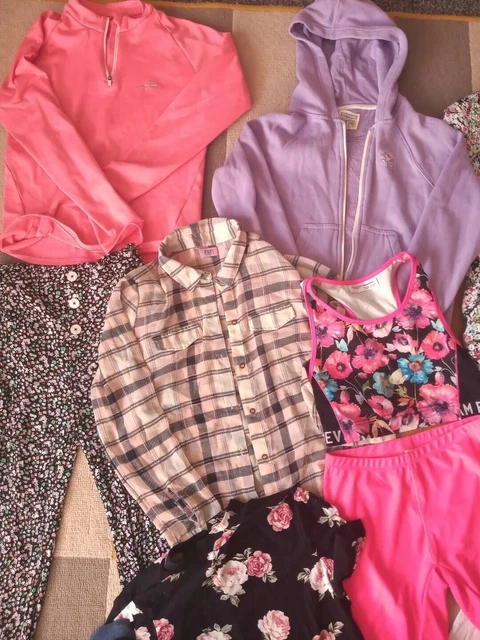 Girls Jackets, Shirt, Dress, Tops, Skirt & Leggings 10-11 Years Excellent Cond 3