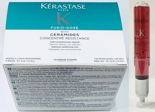 Concentre Resistance 10 X 12ML + Booster Resurfaçant 120ML Kerastase