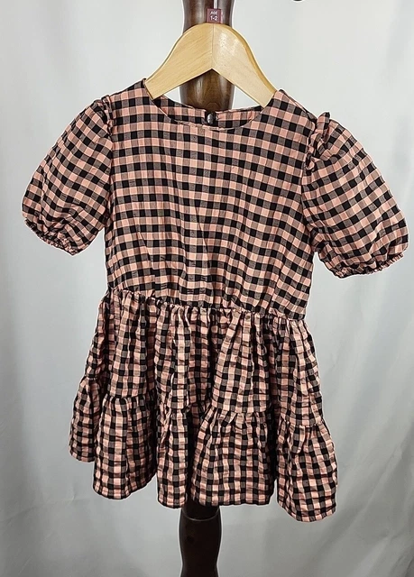 Abito estivo a scacchi rosa per bambina Ted Baker età 1 1/2 - 2 anni