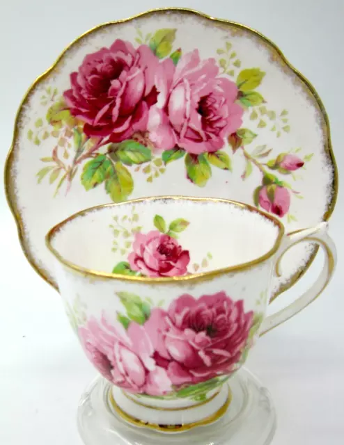 Royal Albert American Beauty China Cup & Saucer - England