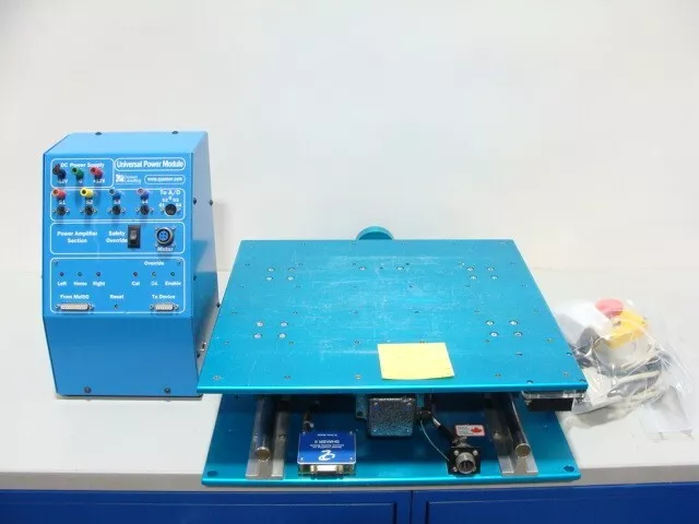Quanser Shaker / Shake Table II Single Axis Earthquake Simulator + Power Module