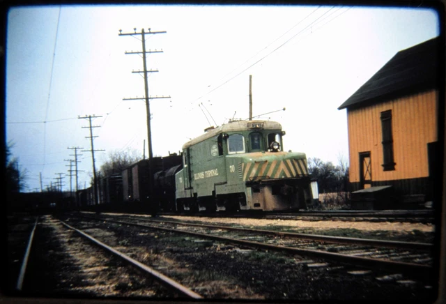 Duplicate Railroad Slide DSLD Illinois Terminal ITC 70 Freight Motor
