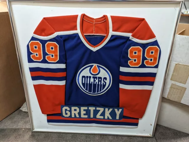 (A) Wayne Gretzky Edmonton Oilers Signed Autographed Jersey