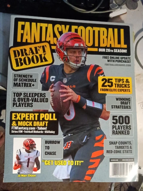 Fantasy Football Magazine 2022 Draft Book