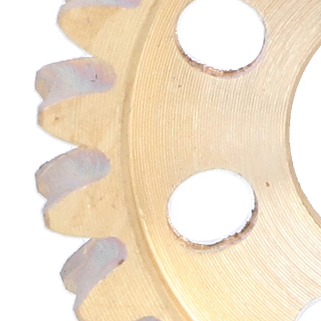Ruota ingranaggi a verme ottone 14 mm 24 denti 1,5 modulo 1,5 per ingranaggi a motore