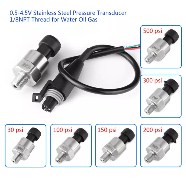 Capteur De Transducteur De Pression En Acier Inoxydable Pour Huile Carburant SGS