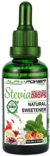 Stevia Flavor Drops Flavdrops 100% natürliches Aroma liquid 50ml