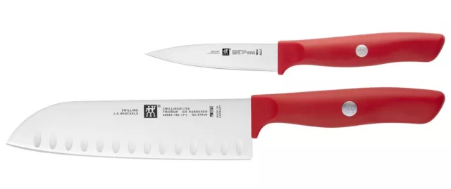 Ensemble de couteaux Zwilling Life couteau Santokumes avec Kullen 2 pièces