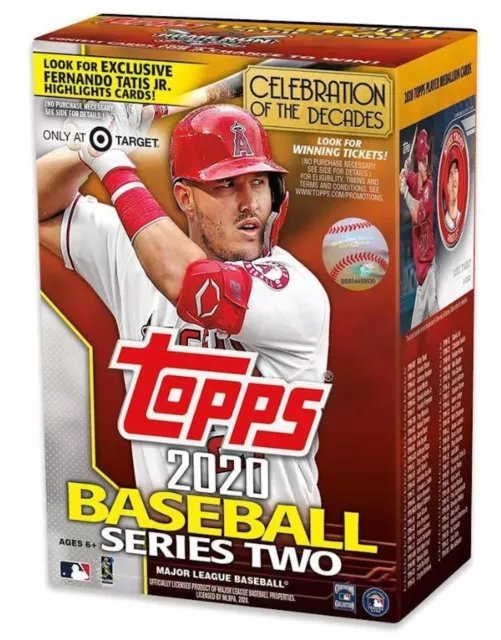 2020 Topps Series 2 Baseball Blaster Box English Factory Sealed
