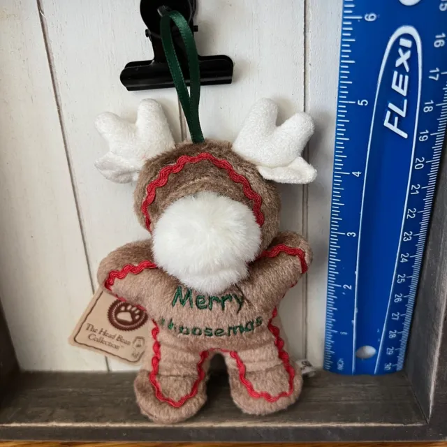Boyds Bears 5 Inch Mini Moose Gingerbread Merry Moosemas Ornament