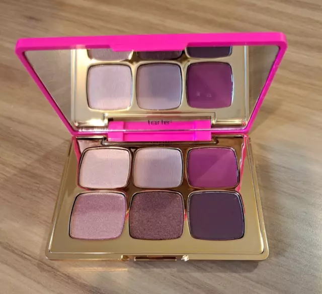 Limited Edition Big Ego Eyeshadow Palette by Tarte Pinks & Plum, New & Boxed