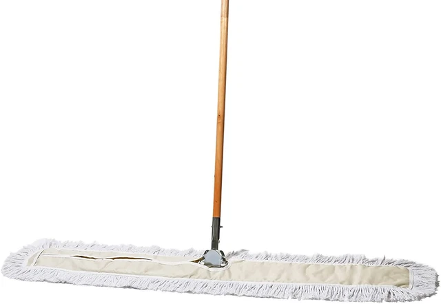 Tidy Tools Commercial Dust Mop & Floor Sweeper – 48 x 5 48 X 5 Inch, White