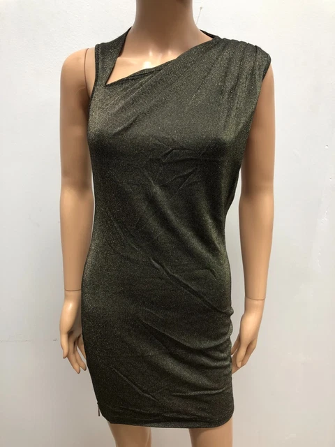 Robe Asymétrique Faith Connexion Taille S Noire - Neuf Avec étiquettes, Coton/viscose