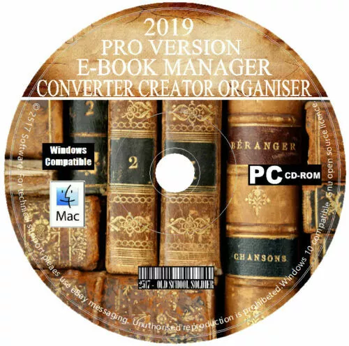 2021 Pro E Book Reader Creator Converter For Kindle & iPad Manager Editor PC MAC