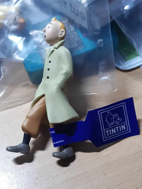 véritable figurine de tintin fabriquée chez hergé en belgique