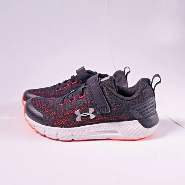 Under Armour Little Kid's BPS Rogue AC Sneakers 3022457-002 Black/White/Orange