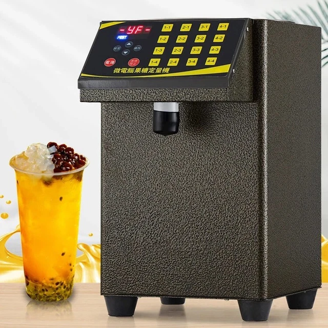 8L Fructose Dispenser Quantitative Bubble Milk Tea Equipment Machine Sugar Syrup