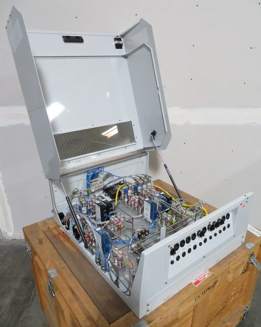 C188062 Gas Cabinet w/ MKS P99A Pressure P5A Mass Flow Controllers Ar BCl3, 890A