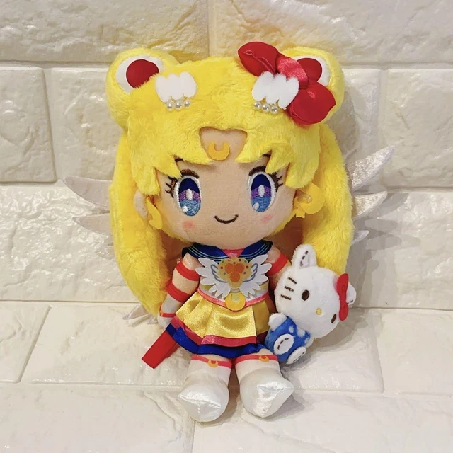 SANRIO ETERNAL SAILOR Moon Cosmos Hello Kitty Mascot Plush Keychain £97 ...