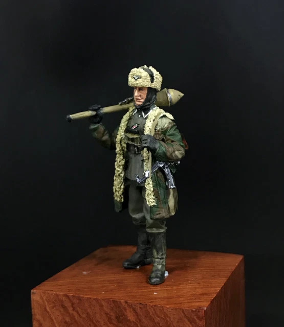 Figurine Soldat Officier Allemand WW2 1:35 En Résine Non Peinte