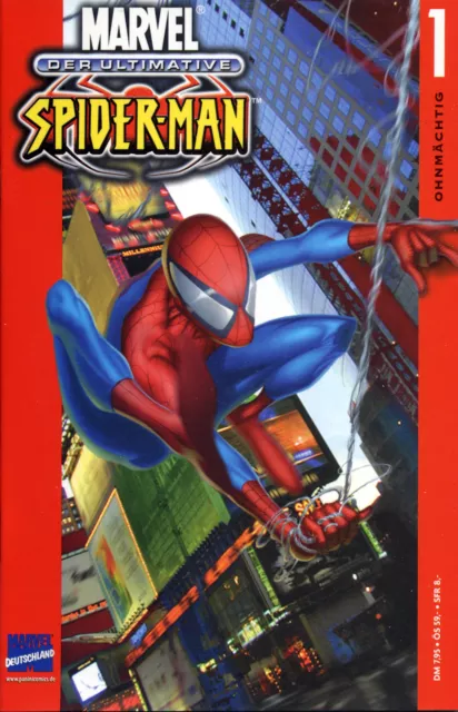 DER ULTIMATIVE SPIDER-MAN #1  deutsch  ULTIMATE Brian Michael Bendis DIE SPINNE