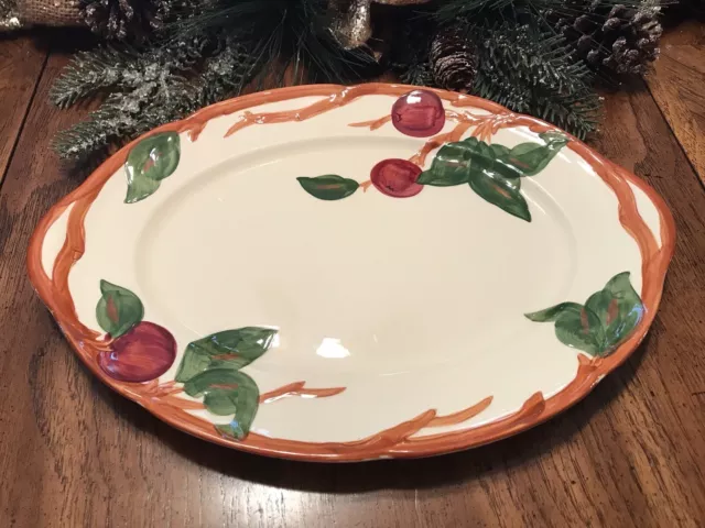 Franciscan Apple RARE 19” Turkey/Large Platter