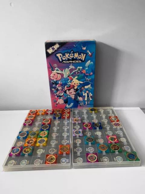 Pokemon Waps Toys Panini with Folder Advanced 2003 Nintendo X 53