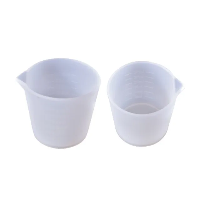 5pcs Epoxy Resin Mixing Cups Set DIY Tools Silicone Measuring Cups for Resin