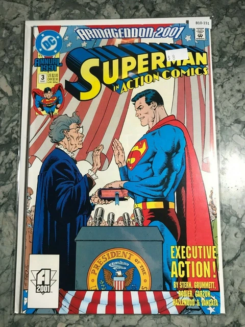 Action Comics vol.1 Annual #3 1991 High Grade 9.2 DC Comic Book B10-151