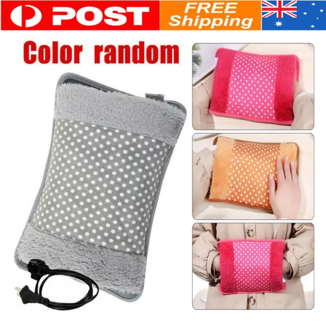 Hot Water Bottle Electric Charging Heating Rechargeable Heat Water Bag NEW