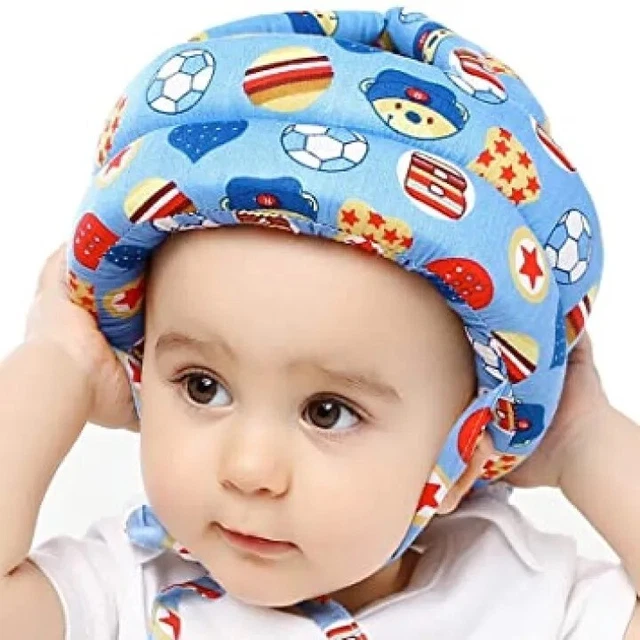 Protector de cabeza de seguridad para bebés niños pequeños casco de seguridad